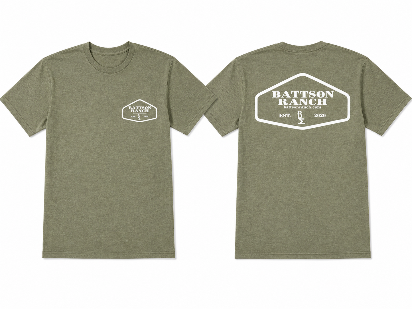 BATTSON RANCH T-Shirt GREEN