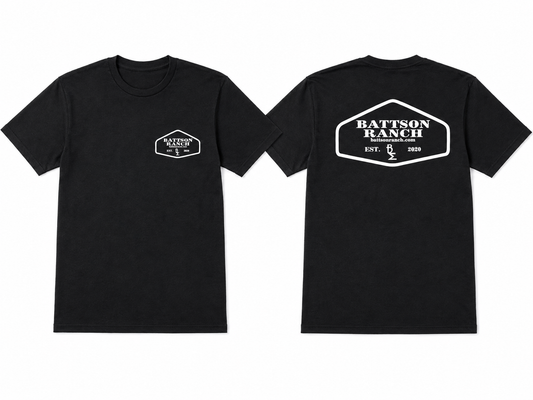 BATTSON RANCH T-Shirt BLACK